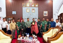 Bupati Humbahas Terima Kunjungan Strategis Kementerian Pertahanan RI