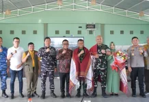 Bupati Tapteng Hadiri Pisah Sambut Dandim 0211/TT