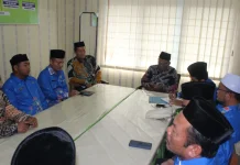 Kakan Kemenag Tapteng Terima Audiensi APRI Bahas Program Pelayanan