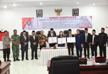 Pemda bersama DPRD Humbahas Setujui Ranperda APBD dan Perangkat Daerah