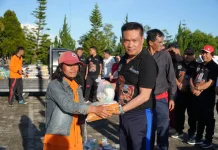 Bupati Humbahas Apresiasi Pahlawan Orange pada Rangkaian Kegiatan HUT ke-23