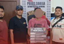 Polres Sibolga Tindak Penjual Miras tanpa Izin