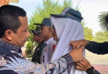 Sekda Paluta Buka Pelatihan Paskibraka 2026, Tekankan Disiplin