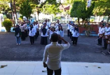 Apel Disiplin RRI Sibolga Tekankan Kesiapan Hadapi UKWR