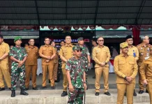 Sekda Palas Sambut Kunjungan Pangdam I/BB di Padangsidimpuan