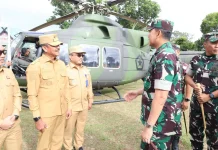 Bupati Madina Sambut Kunjungan Kerja Pangdam I/Bukit Barisan di Tabagsel