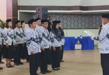 PGRI Sumut Kukuhkan Kepengurusan Tapteng Periode 2025-2030