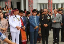 Polres Humbahas Dukung Pembangunan pada HUT Ke-23 Kabupaten Humbahas