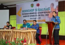 Wabup Tapsel: Kajian Risiko Bencana Jadi Fondasi Pembangunan Daerah yang Aman dan B