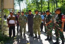 Pemkab Taput Dampingi Satgas PRR Sumut Tinjau Lokasi Prioritas