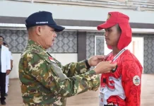 Wabup Tapteng Buka Diklat Paskibraka, Tekankan Jiwa Nasionalisme