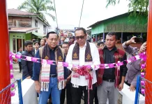 Bupati Taput Apresiasi Pembangunan Jembatan Asa SCTV di Parbaju Toruan