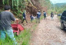 Sambut HUT RI ke-81, Karang Taruna Sigulok Gotong Royong Bersihkan Lingkungan