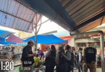 Pendataan SE2026 di Pasar Laguboti Kabupaten Toba Berjalan Lancar