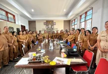 Pemkab Taput Lanjut Monev Distan dan Diskuperindag