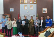 Bupati Humbahas Sambut Kunjungan Panitia Pembangunan HKBP Marbun Pollung