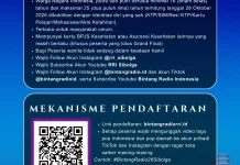 RRI Sibolga Umumkan Persyaratan Bintang Radio 2026