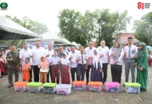 Pemko Sibolga Salurkan 2.802 Paket School Kit BNPB untuk Pelajar Terdampak
