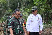Bupati Bersama Tim Wasev Tinjau Sasaran TMMD Humbahas