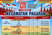 Semarak HUT ke-81 Kemerdekaan RI di Kecamatan Pagaran dan Sipoholon