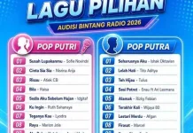 Bintang Radio 2026 Tetapkan Lagu Wajib Audisi Sibolga