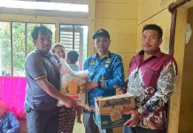 Pemkab Humbahas Salurkan Bantuan Bagi Korban Kebakaran di Parlilitan