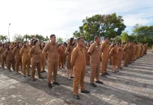 Wabup Toba Ingatkan Seluruh Pimpinan OPD agar Tunjukkan kinerja