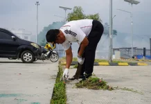 Gelar Aksi Bersih-Bersih Pemkab Toba Sambut HUT ke-81 Kemerdakaan RI