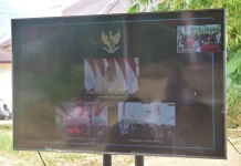 Wabup Tapteng Ikuti Peresmian Ribuan Jembatan dan Titik Air Bersih okeh Presiden