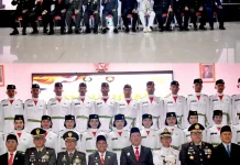 Wali Kota Sibolga Resmi Kukuhkan Paskibraka Kota Sibolga Tahun 2026