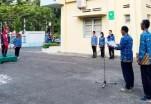RRI Sibolga Gelar Upacara Peringatan HUT Ke-81 Kemerdekaan RI