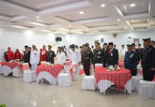 Syukri-Pantas Ikuti Upacara HUT ke-81 RI Tingkat Nasional Secara Virtual