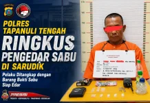 Pengedar Sabu di Sarudik Diringkus Polisi
