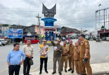 Bupati Tapanuli Utara Tinjau Taman Lonceng, Siapkan Revitalisasi dan Penataan