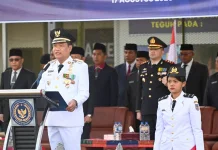Bupati Oloan Pimpin Upacara HUT ke-81 RI di Rutan Humbang Hasundutan