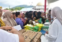 Pemkab Tapteng Gelar Pasar Murah untuk Tekan Inflasi dan Jaga Daya Beli