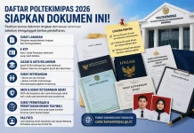 Mau Daftar Poltekimipas? Siapkan Dokumen Ini