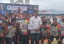 SSB Siborongborong Tekuk Hutabarat FC 3 - 0