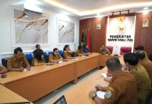 Bupati Taput Ikuti Rakornas Pengendalian Inflasi Nasional