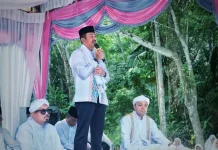 Bupati Madina Hadiri Sejuta Sholawat dan Pengajian Maulid Nabi