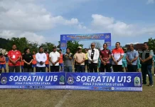 Wali Kota Sibolga Buka Piala Soeratin U-13 dan U-15 Zona 3 Sumut