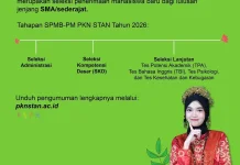 Seleksi PKN STAN 2026 Digelar Tiga Tahap