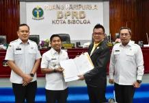 Pemko dan DPRD Kota Sibolga Sepakati KUA-PPAS APBD Tahun Anggaran 2027