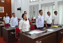 Bupati Humbahas Ikuti Sosialisasi Pemulihan UMKM Terdampak Bencana