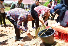 Pemkab Tapanuli Tengah Gelar Aksi Penghijauan Pulihkan Kawasan Terdampak Bencan