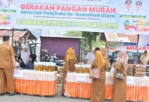 GPM Serentak di Sumut: Padangsidimpuan Jaga Pangan Terjangkau