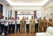 Bupati Taput Terima Kunjungan Silaturahmi Kalapas dan Karutan
