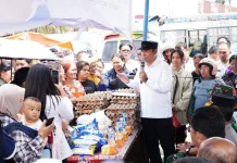 Tekan Inflasi, Pemkab Taput Gelar Gerakan Pangan Murah di Pasar Tarutung