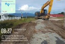 Rekonstruksi Jalan Sipagabu-Banuarea-Sijarango Pakkat Dimulai
