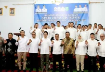 Bupati dan Wakil Bupati Madina Hadiri Pelantikan Pengurus Kadin